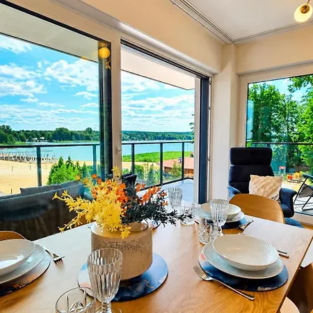 Apartment Zlota Plaza Sloneczny Z Widokiem Na Jezioro Boszkowo